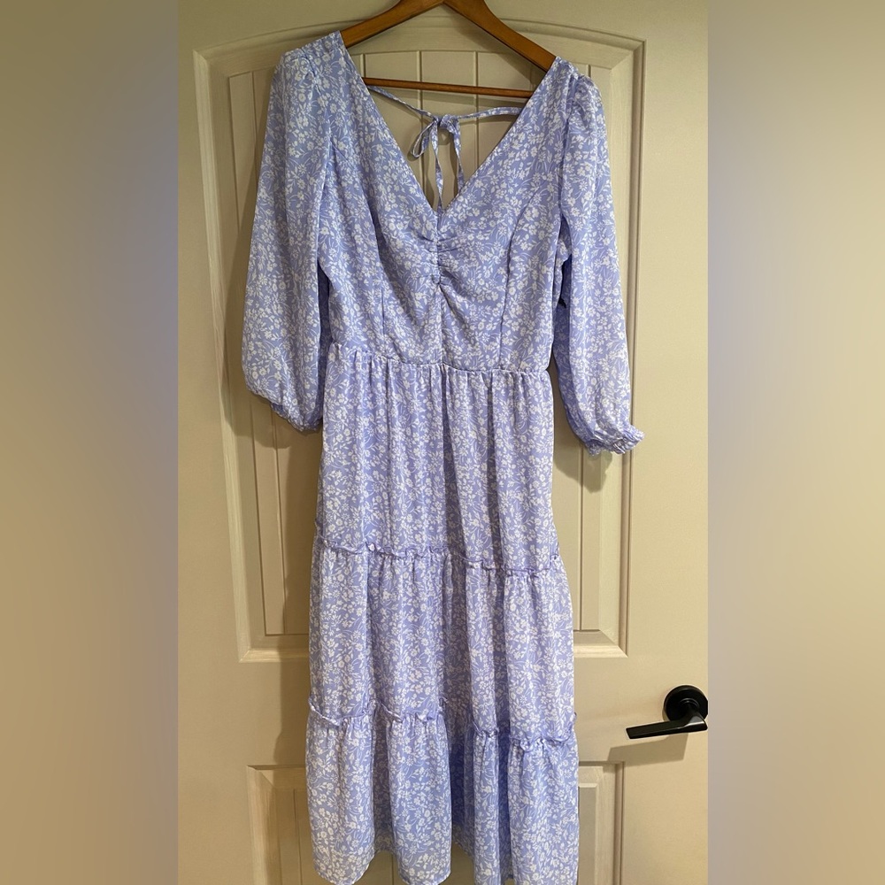 Sincerely Jules Peasant Prairie Midi Dress